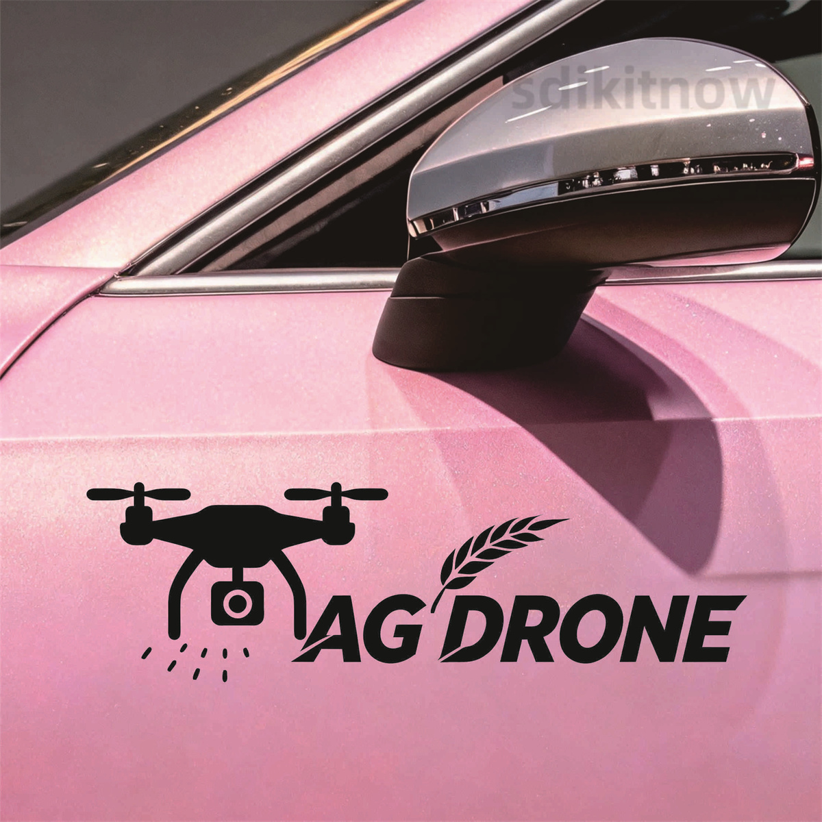 Adesivo in vinile per auto AG  - Agriculture Farming Words recensione e prezzo