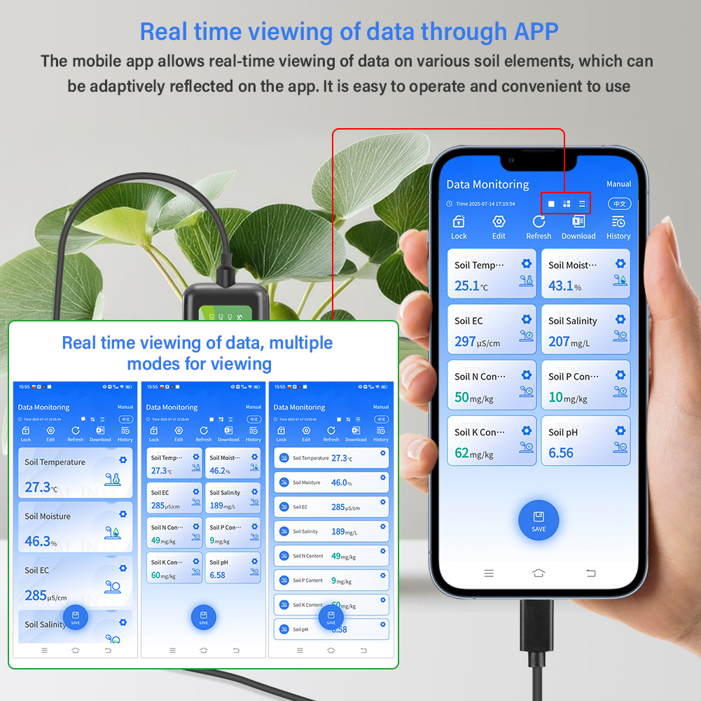 Sensore del terreno YAGO 8 in  - Precision Farming Smart Agriculture recensione e prezzo